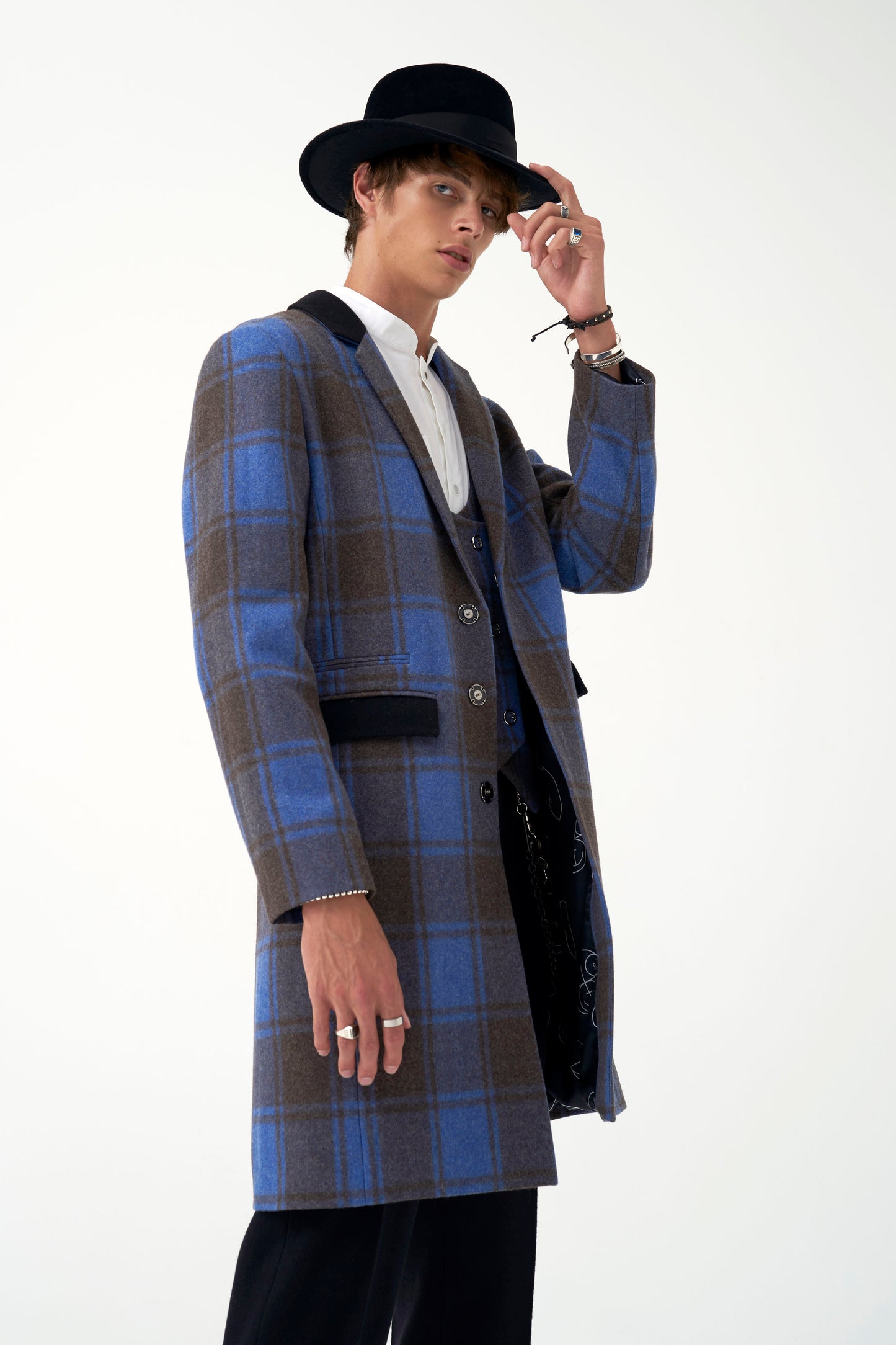 Unisex wool coat