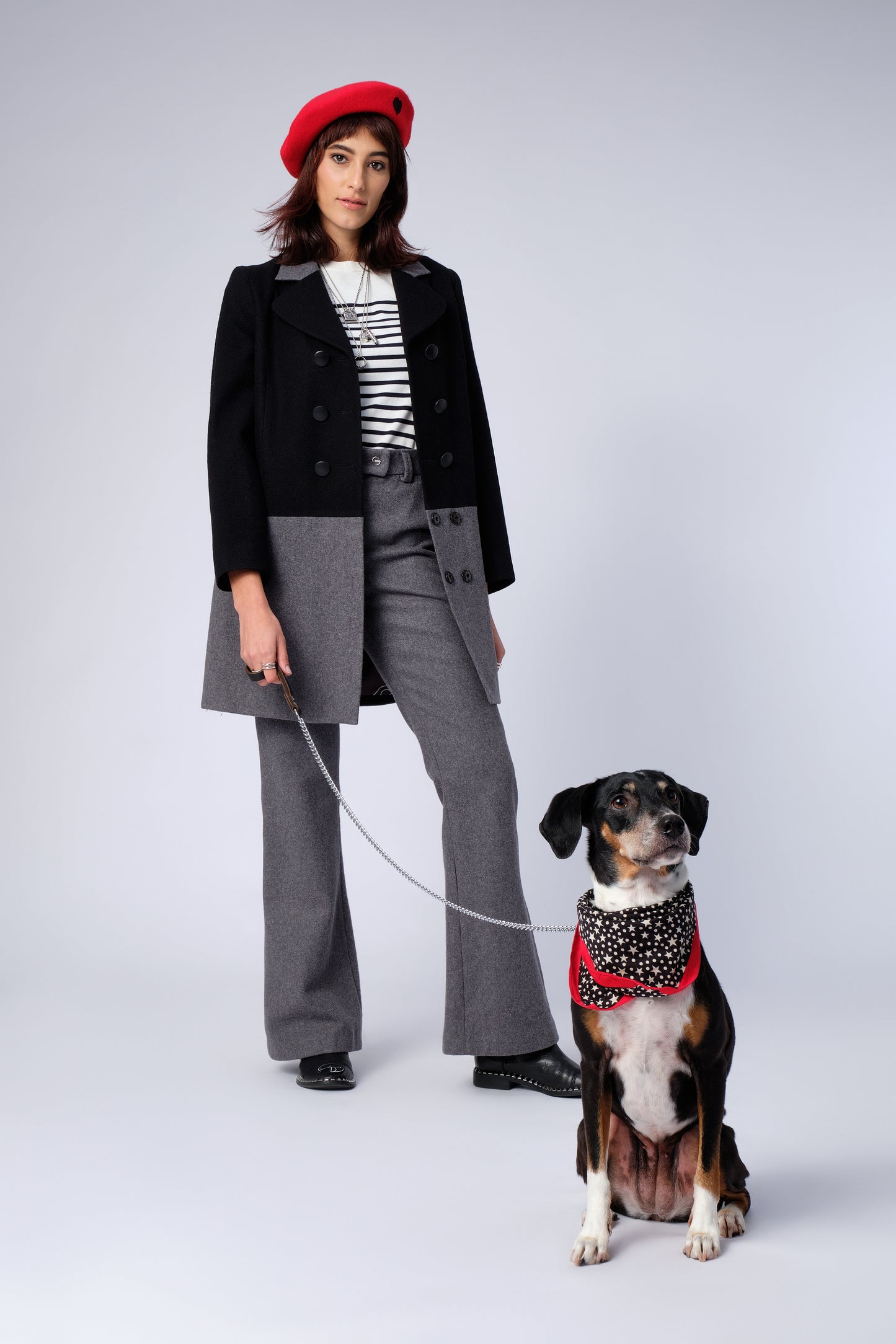 stillsveta double breasted wool coat