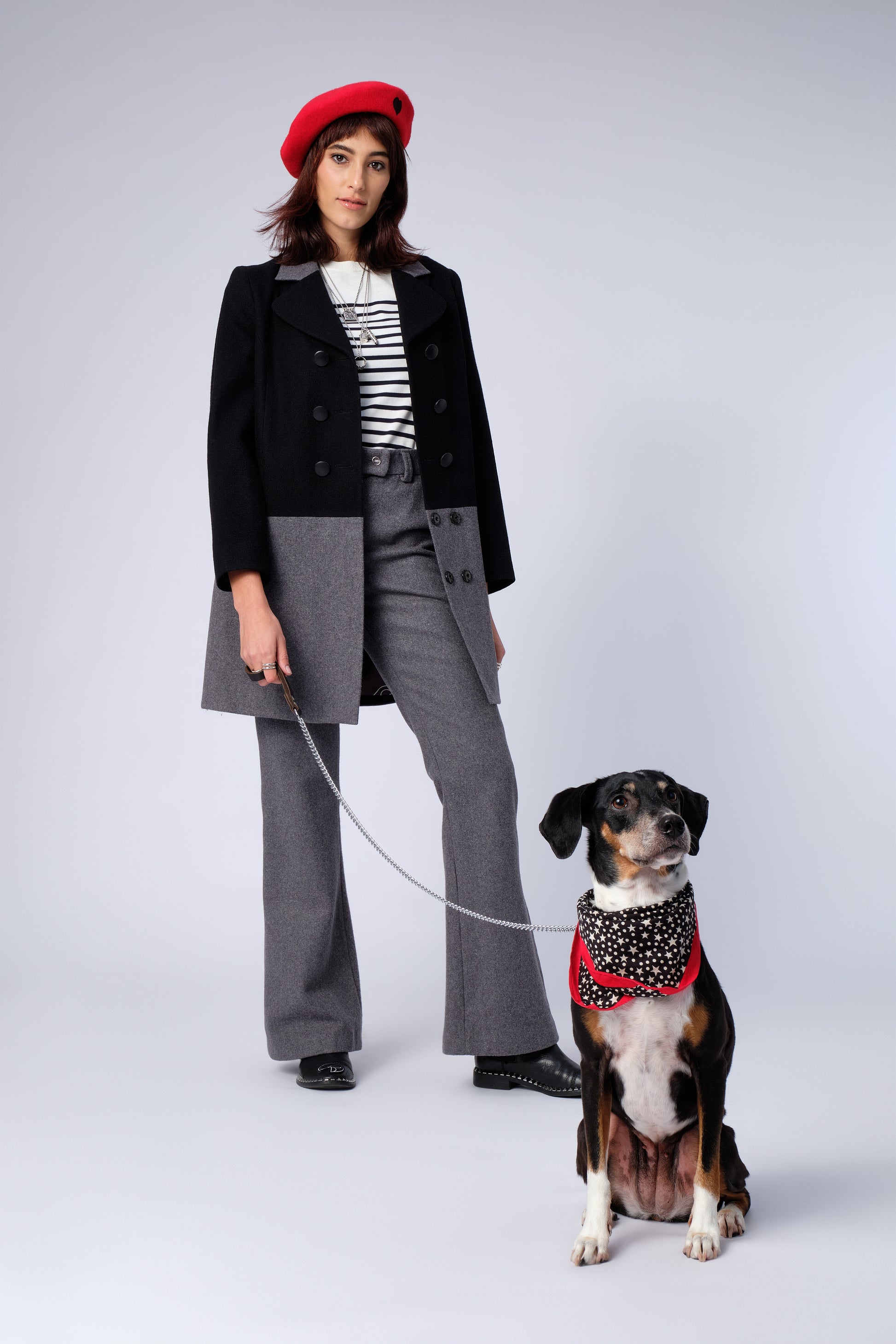 stillsveta double breasted wool coat