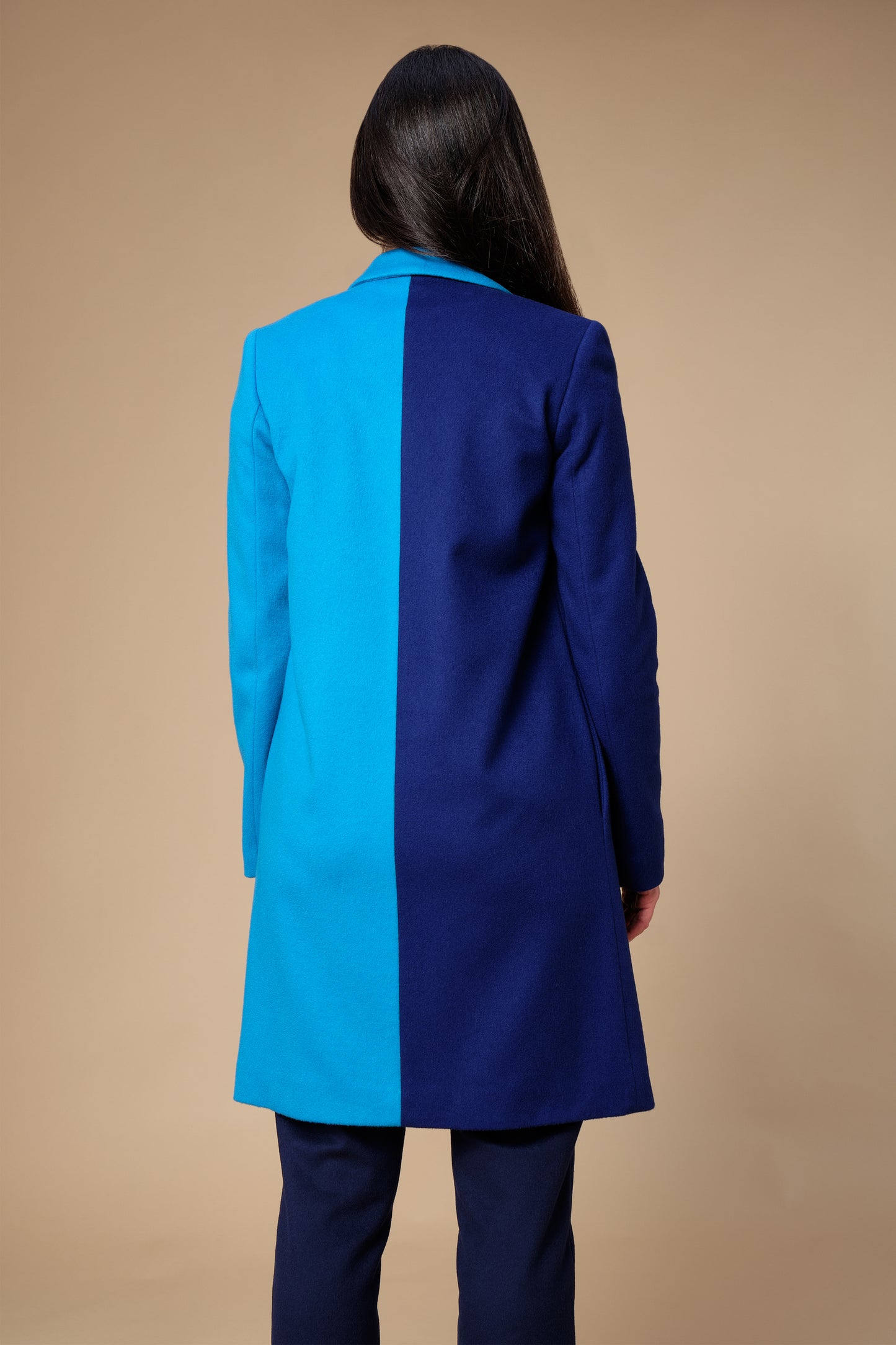 stillsveta two colours wrap coat