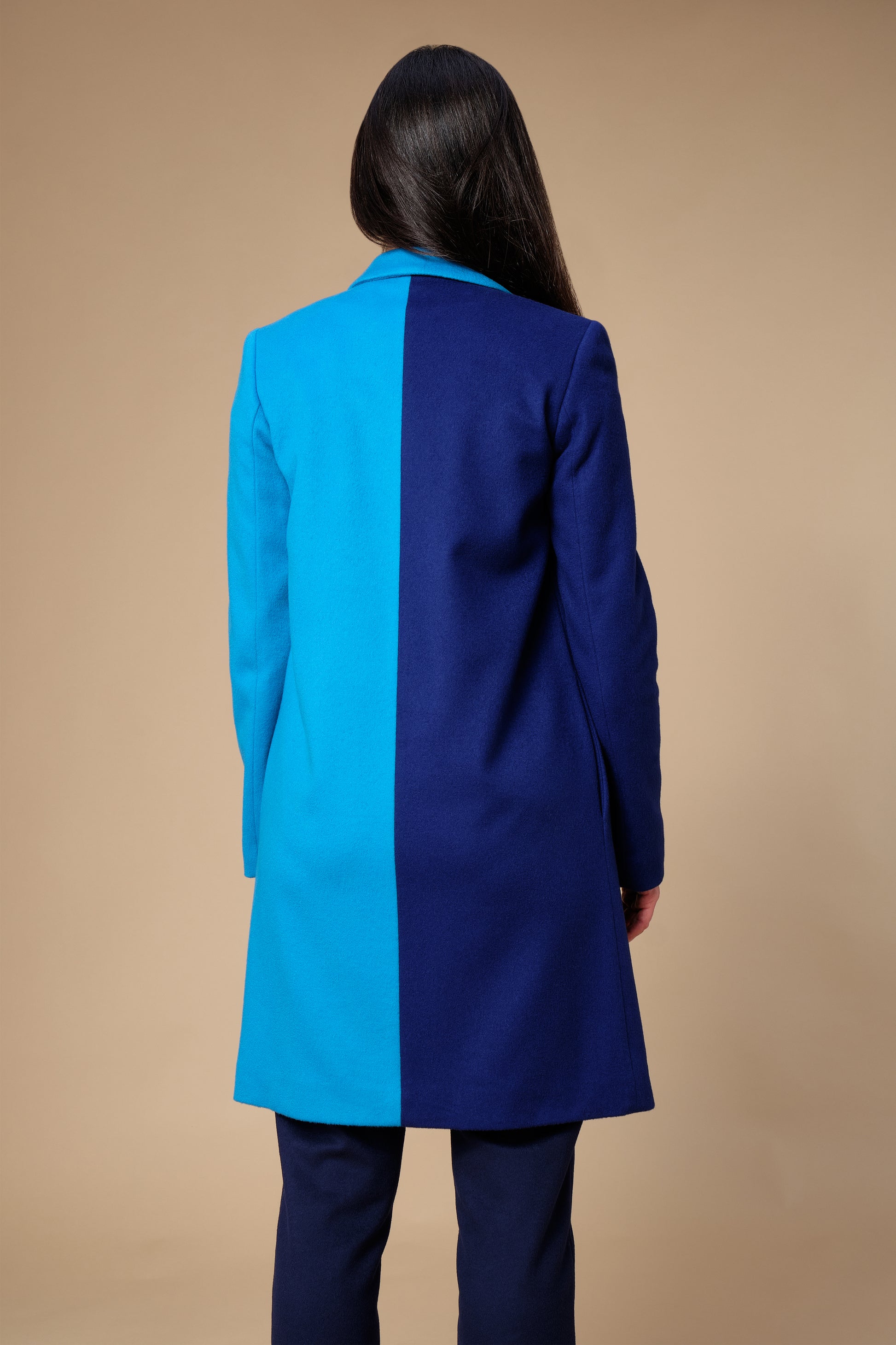 stillsveta two colours wrap coat