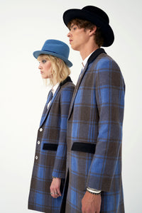 Unisex wool coat