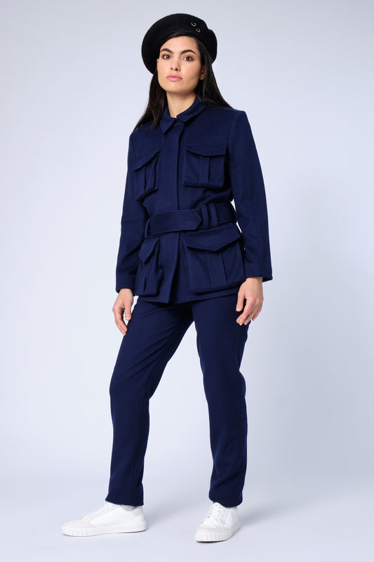 stillsveta unisex cashmere suit - jacket and trousers