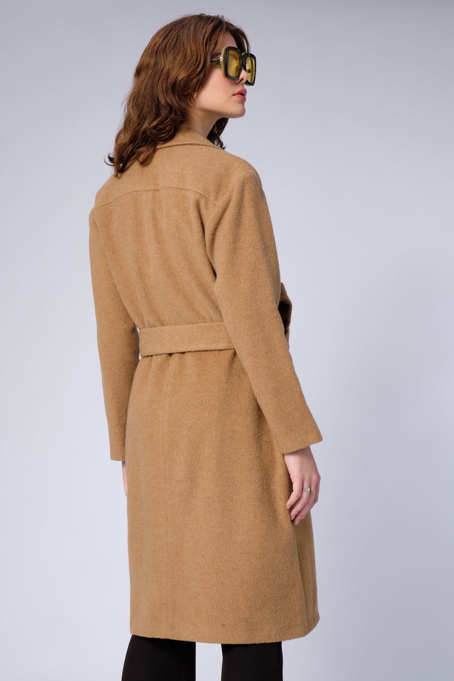 stillsveta beige wrap coat